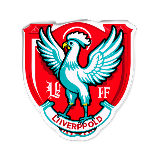 Kibandiko cha Liverpool FC