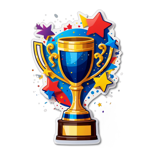 Cupa și confetti - Simbolul succesului în "Românii au talent 2025"