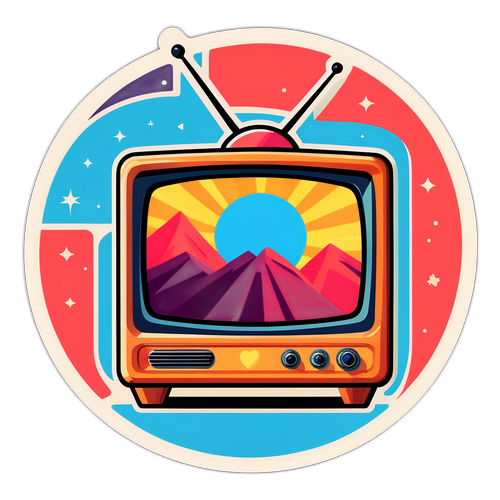 Televizor retro cu programe nostalgice