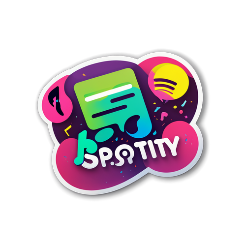 Stiker Artistik Untuk Spotify Wrapped 2024