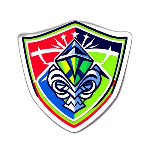Sticker ng Seattle Sounders at Atlético Madrid