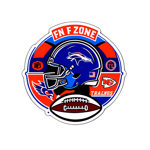 NFL Fan Zone Sticker