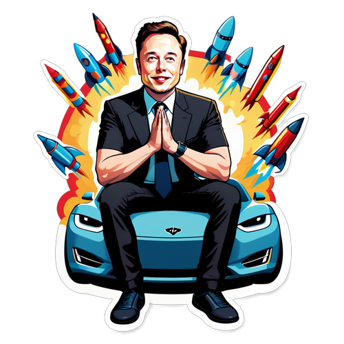 Elon Musk : L'Homme des Étoiles cerné par des Fusées et des Voitures Électriques !