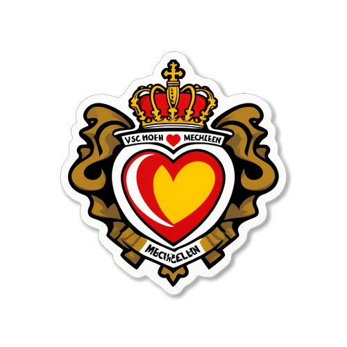 KV Mechelen Sticker: Het Hart van Mechelen!