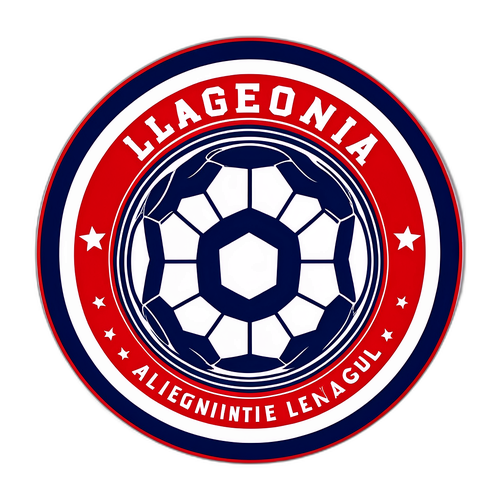 Diseño de un logo vintage para la Liga Argentina