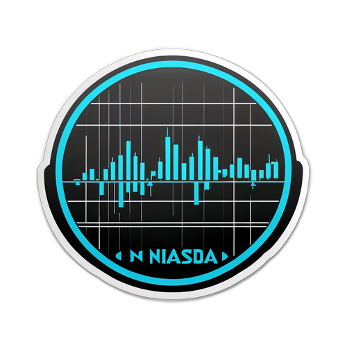 NASDAQ स्टॉक मार्केट स्टिकर