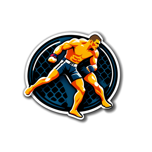 UFC 전투 기술 스티커