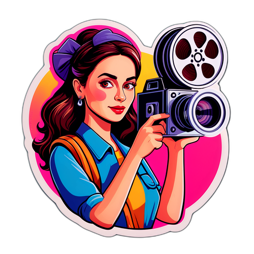 Özge Özpirinçci Film Tutkusu Sticker