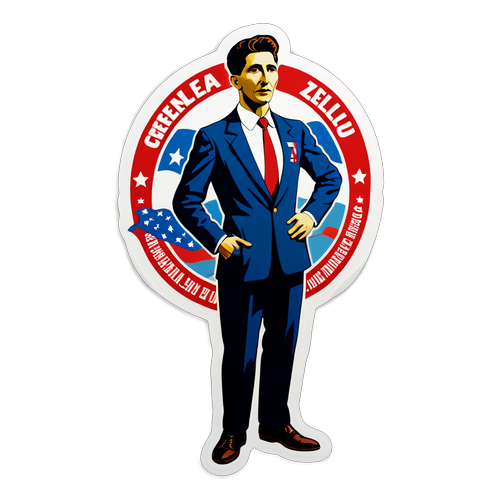 Sticker dedicat lui Corneliu Zelea Codreanu