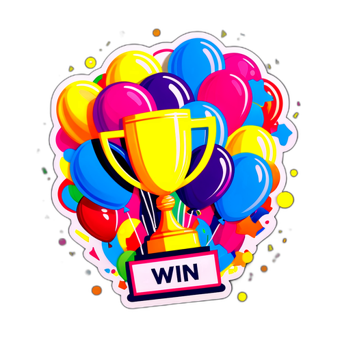 Sticker chúc mừng sự kiện 13 Win