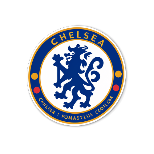 Stika ya Minimalistic ya Chelsea FC