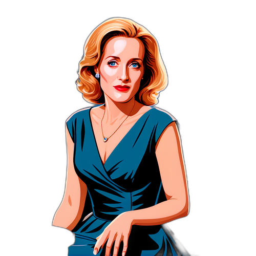 Gillian Anderson ikonikus szerepben