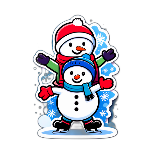 Грайливий наліпка для катання на льоду з Юмою Кагіямою