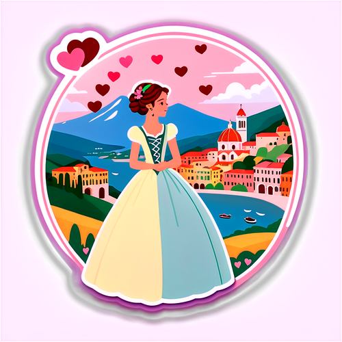 Sticker romantico per Clara Soccini