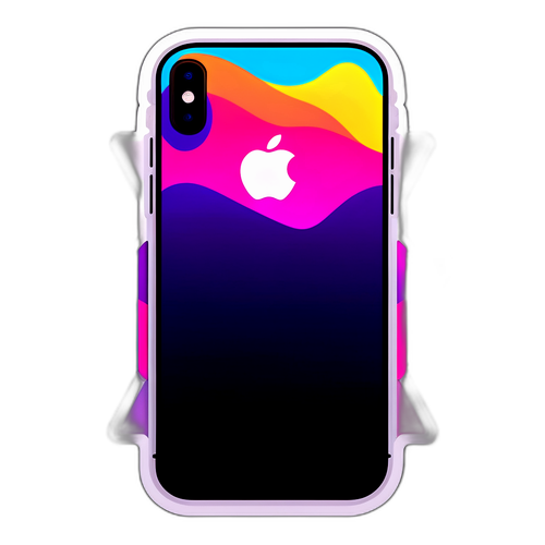 Desain Sticker iPhone Masa Depan