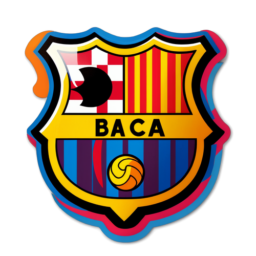 Stiker Ikonik Barcelona 'Barca vs Mallorca'