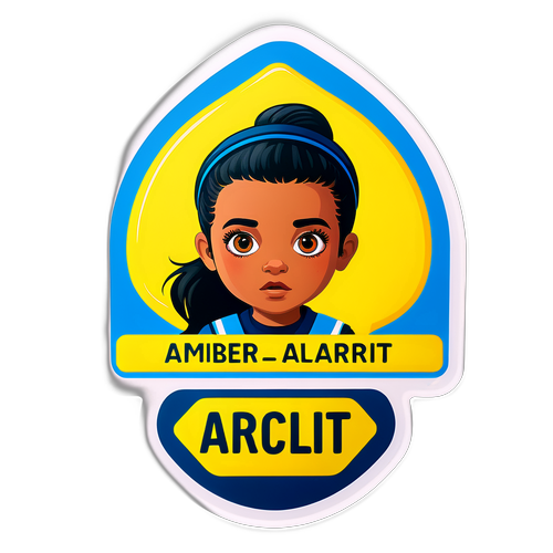 Amber Alert Awareness Sticker