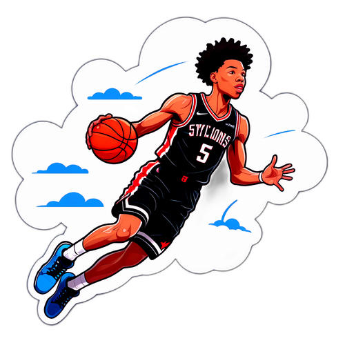 Soaring Dunk Celebration