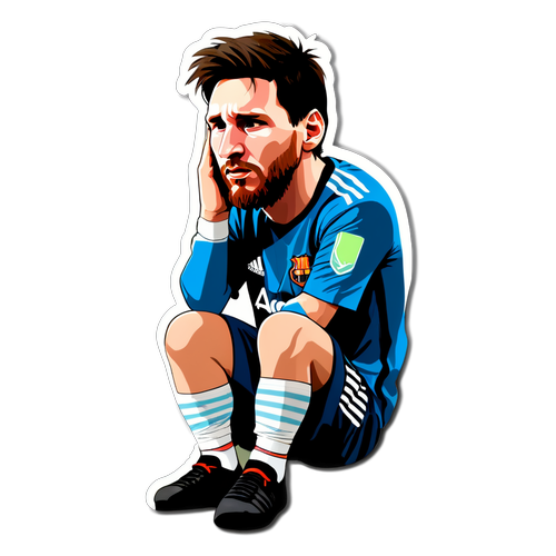 El Dolor de Messi: La Imagen que Romperá tu Corazón y Te Inspirará a Luchar