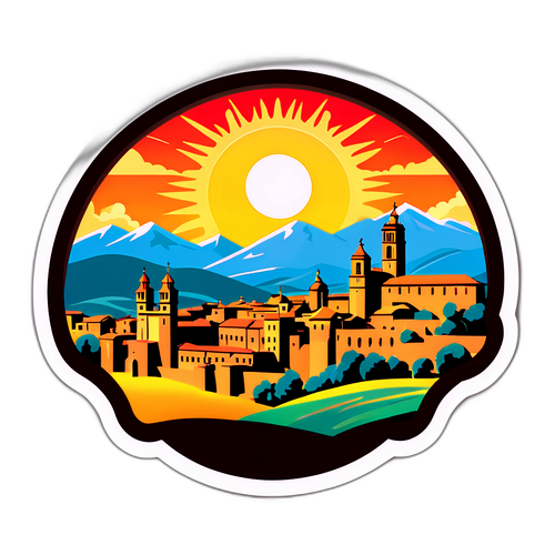 Malersiche Aussicht auf Manzanares