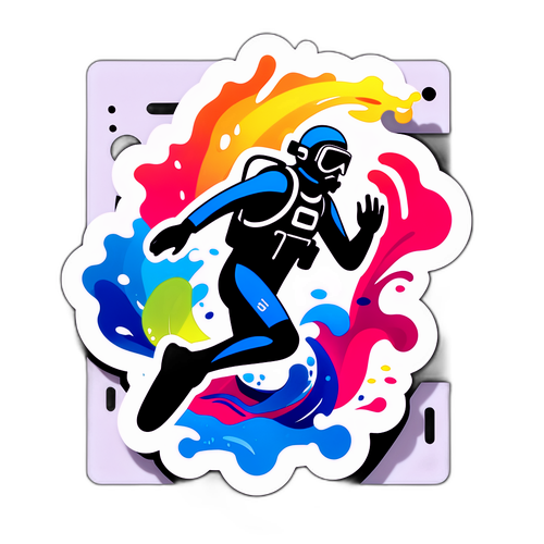 Kreatives Logo für die TV-Show "TV Total Diving 2026"