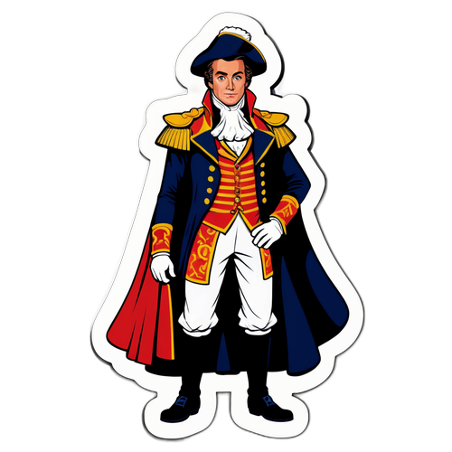 Nicholas Braimbridge i dramatisk kostume