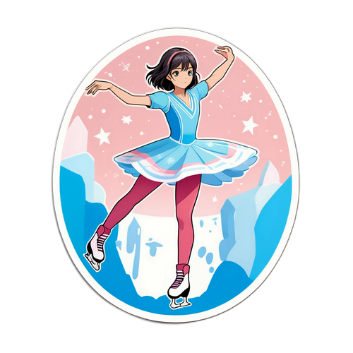 Riku Miura i eleganta skridskopositioner