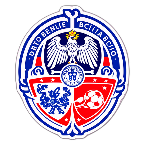 Vintage Porto-Benfica Rivalry Sticker