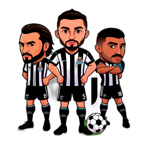 สติ๊กเกอร์การแข่งขันนิวคาสเซิล vs การาบัค