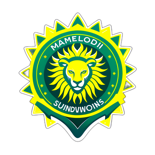 Sticker ya Alama ya Mamelodi Sundowns