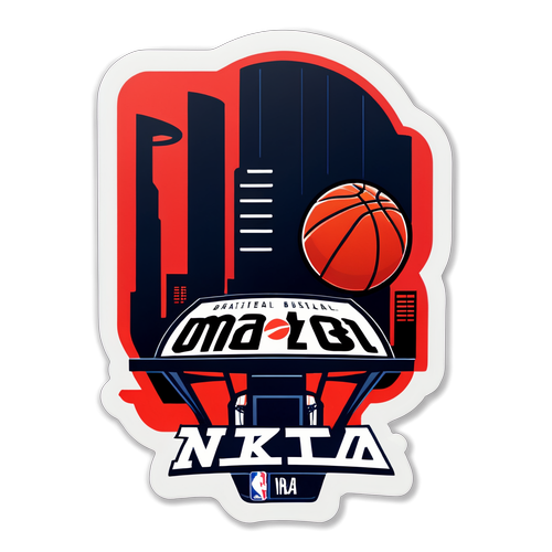 Koripallotähti NBA -tarra