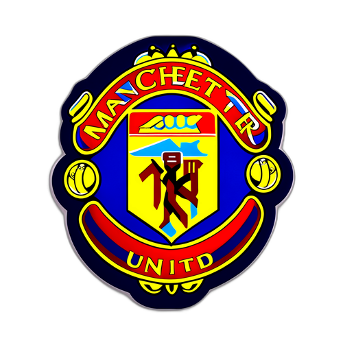 Everton és Manchester United mérkőzés emblémája