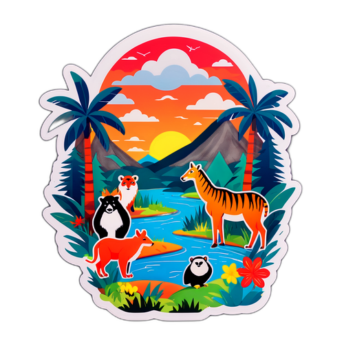 Ufjernede Dyr Netflix Sticker