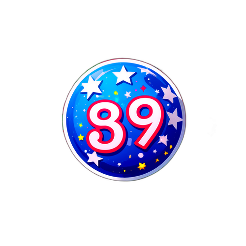 Adesivo de Loteria Festivo