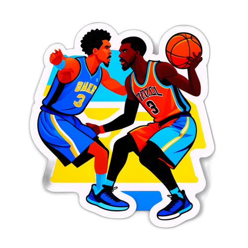 Confronto entre Jogadores de Basquete