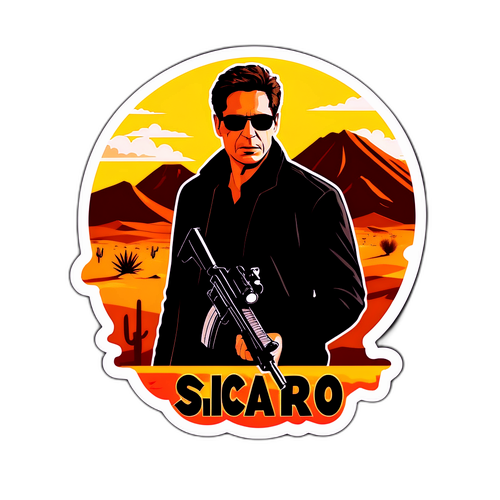 Sicario Aufkleber