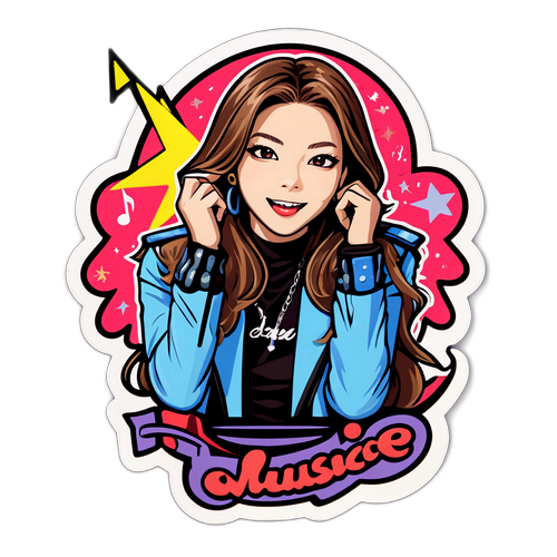 음악의 힘 스티커