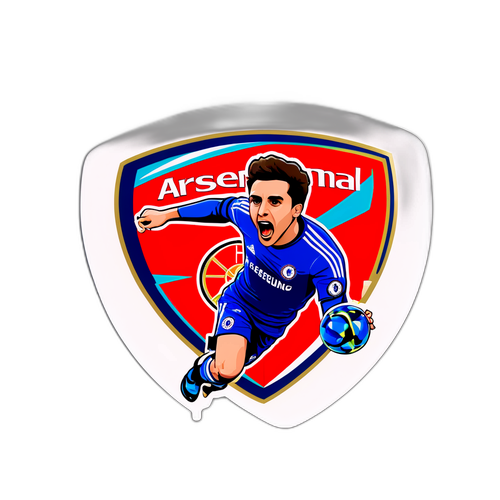 Arsenal vs. Chelsea Match Sticker