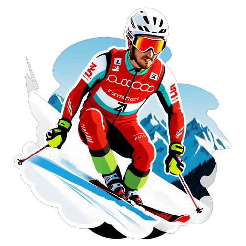 Marcel Hirscher: Der schnelle und präzise Abfahrer in den verschneiten Bergen!