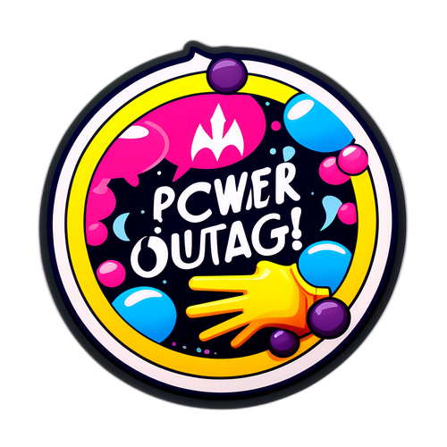 Tehosta voimaa - Tarra sähkökatkoksista