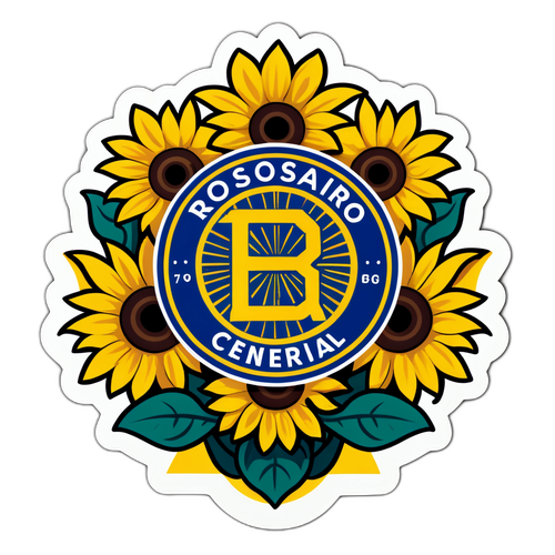 Sticker Emblem Rosario Central