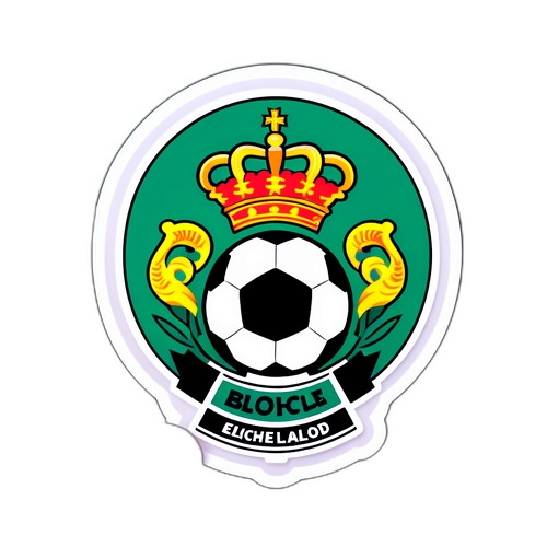 Elche és Real Sociedad mérkőzés témájú matricák