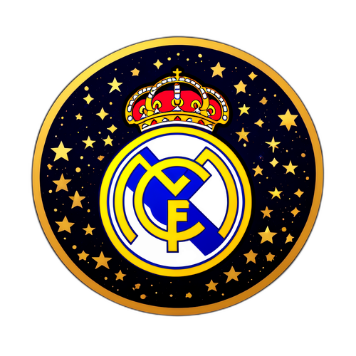 Logo ng Real Madrid sa Galaxy ng mga Bituin