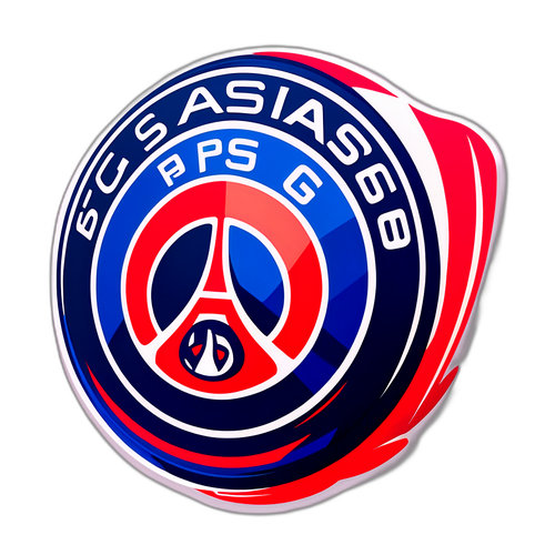 Vibrant PSG Sticker