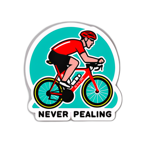 Cena de Corrida de Ciclismo