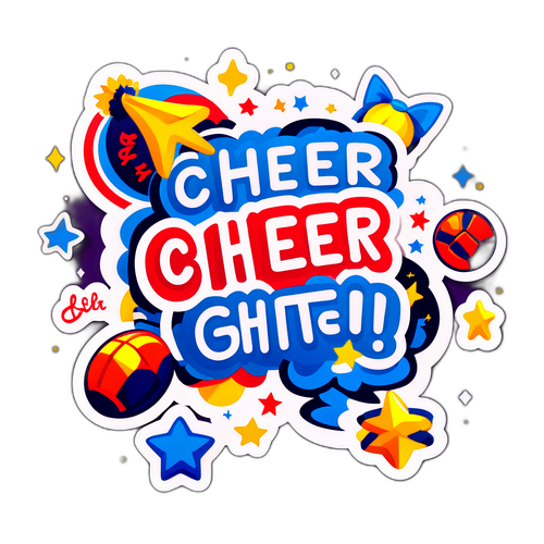 경기 전후에 적합한 응원 메시지 스티커