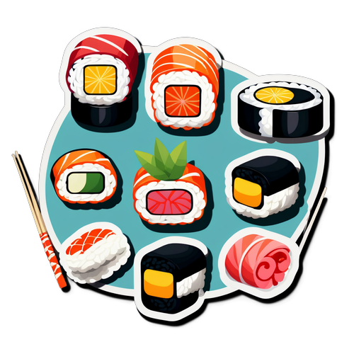 Die Überraschende Welt der Sushi-Sticker: Hol dir die leckersten Designs für deine Projekte!