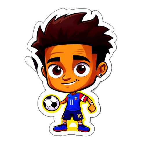 Neymar Tarzında Bir Karakter Tasarımı