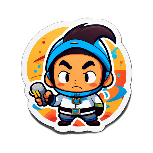 Stiker Seru Preman Pensiun X