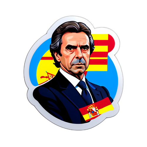 Diseño representativo de José María Aznar